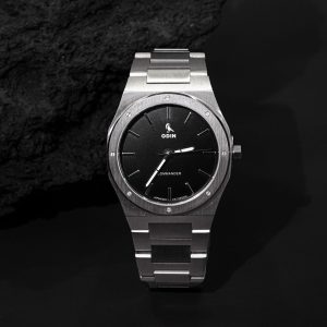 Đồng hồ ODIN Commander Silver - Máy Kim Trôi Mô Phỏng Đồng hồ cơ