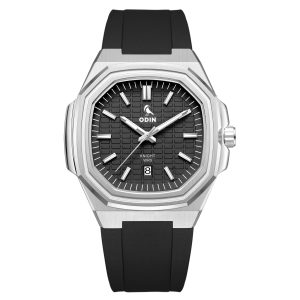 Đồng hồ ODIN Knight V3 - Silver x Black Dial
