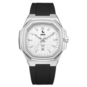 Đồng hồ ODIN Knight V3 - Silver x Pearl Dial